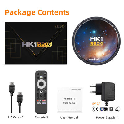 HK1 RBOX W2T IPTV Set Up Box 2G 4G RAM 16G 32G 64G ROM Android TV Box